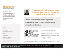 Tablet Screenshot of habittude.com